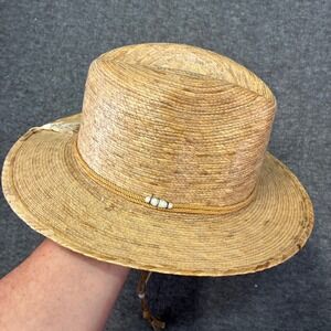 Sahuayo Unisex Size 6 3/4 Straw Hat Cowboy Tan Natural Mexican Western Festival